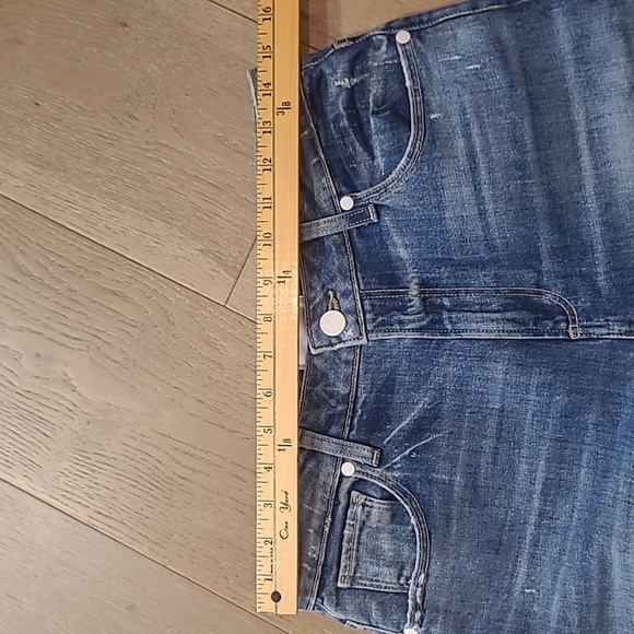 PAIGE Jeans Women's sz 29 Sarah Slim High Rise Denim Jeans - Picture 10 of 14